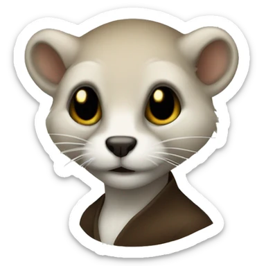 Weasel  disguised in phantom sticker