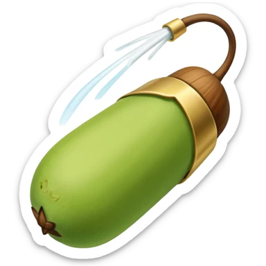 Pistachio spray sticker