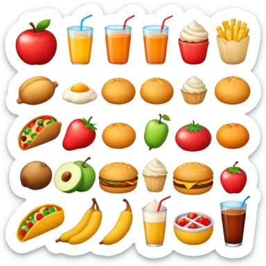 Foodfood sticker