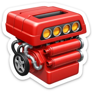 check engine car sticker