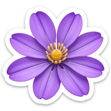 lavanda flower sticker