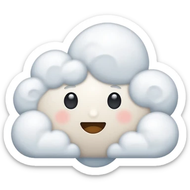 cloud sticker
