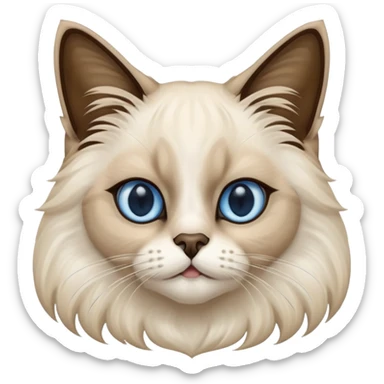 Sacré de Birmanie  sticker