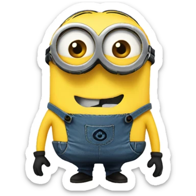 Minion sticker