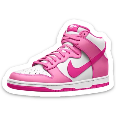 triple pink dunks sticker