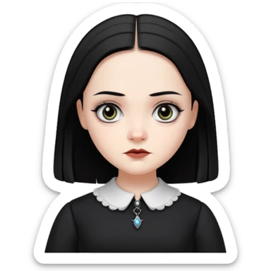 Wednesday Addams sticker