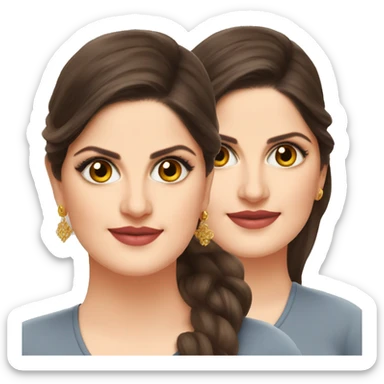 zareen Khan sticker