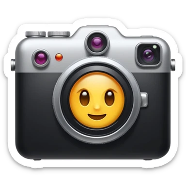 camera application sticker