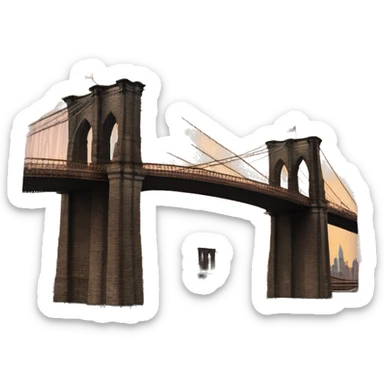 The Brooklyn Bridge sticker