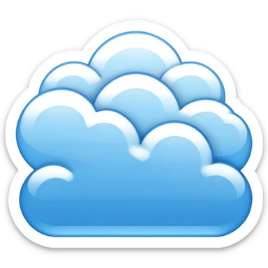 Cloud Storage Icon sticker