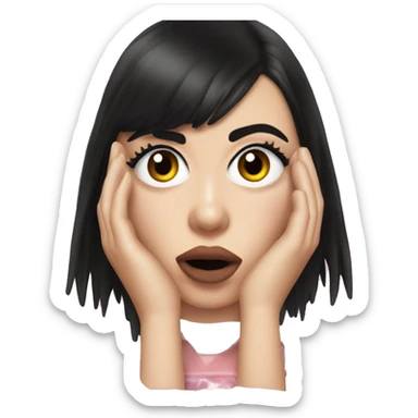 Album "Brat" Charli XCX sticker