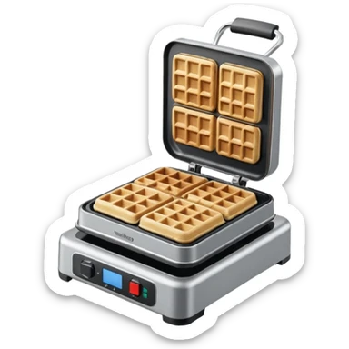 waffle maker sticker