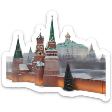 moscow kremlin sticker