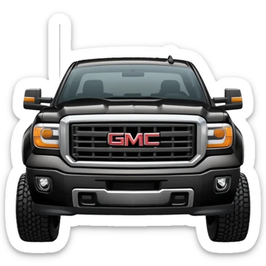 GMC sierra 2500hd truck sticker