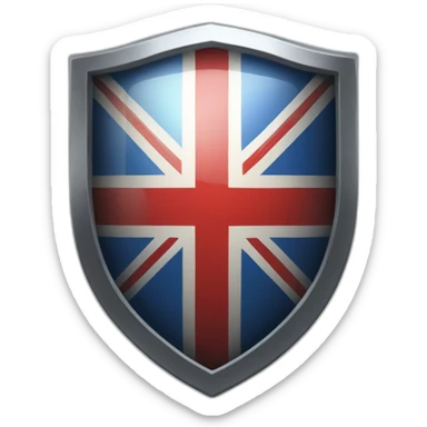 Shield England badge sticker