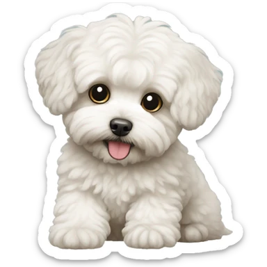 maltipoo sticker