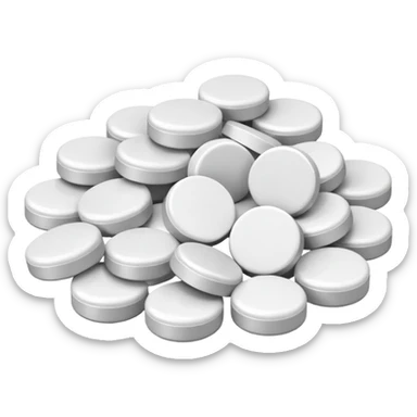 medicine tablets sticker