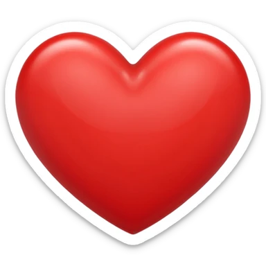 Heart sticker