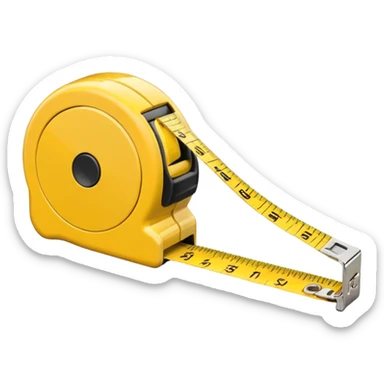 Sewing Essential measuring-tape sticker