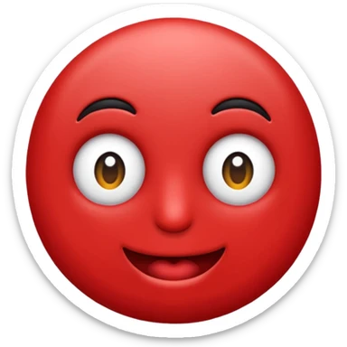 Guaxinim vermelho  sticker