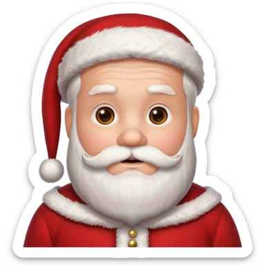 Santa Claus sticker