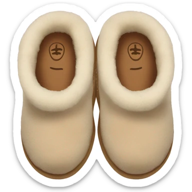 UGG slippers  sticker