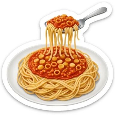 Spaghetti sticker