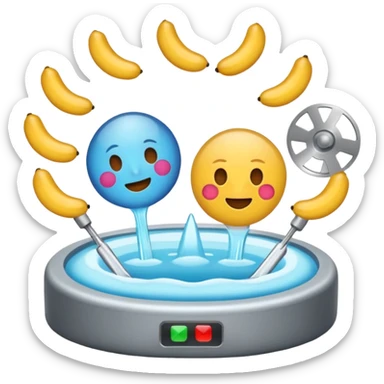 Conjunto de emojis que representem uma cirurgia de hérnia de disco (artroplastia discal lombar)  sticker