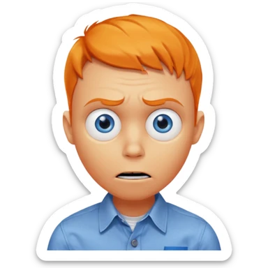 Fear from the Inside Out movie sticker