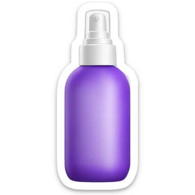spray skincare bottle purple sleep sticker