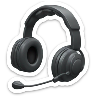 Headset  sticker