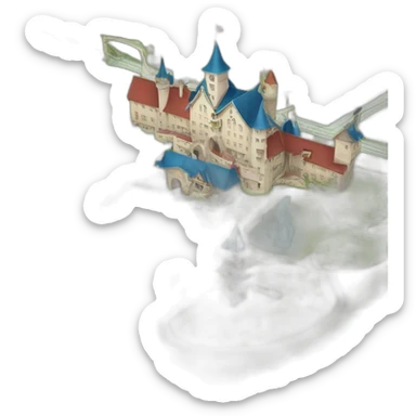 Disney Land but in Dachau sticker