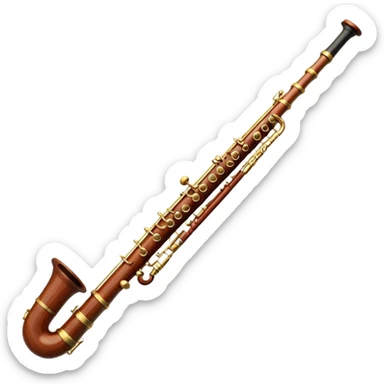 Bassoon sticker
