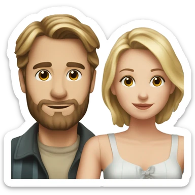 Allie and Noah from the notebook  sticker