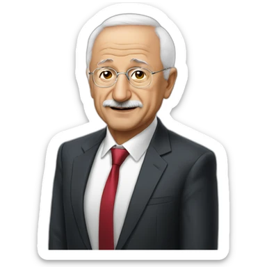 kemal kilicdaroglu with loser face sticker