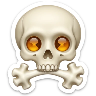 regular bone sticker