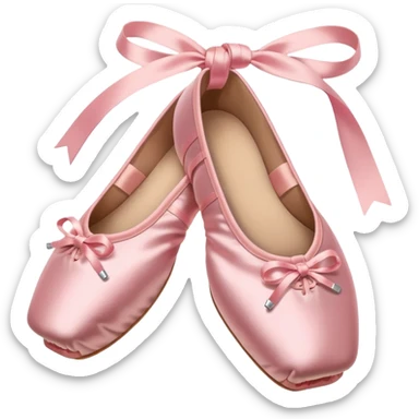 pointe shoes sticker