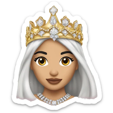 Kylie jenner royal princess jewellery sticker