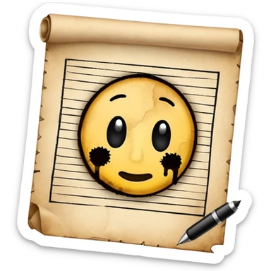 Auction Wil note sticker