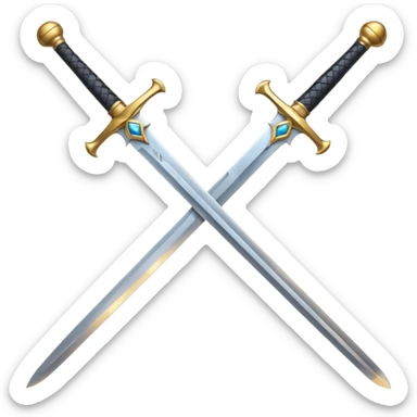 Sword that has the words blade of honor below it sticker
