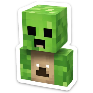 Creeper Minecraft sticker