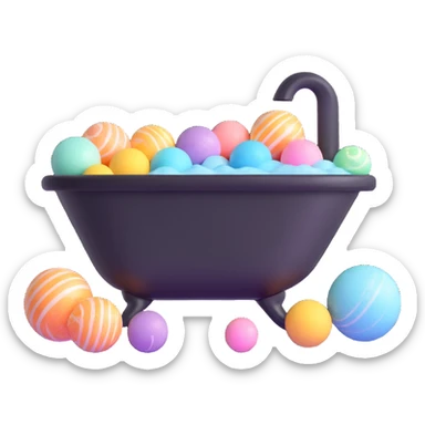 AVON bath set with bubble bath, bath bombs, and bath salts sticker