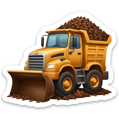 Snowplow through poop sticker