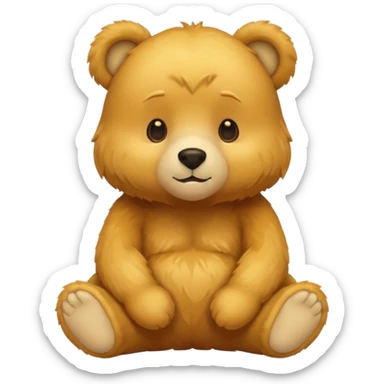 Honey bear sticker