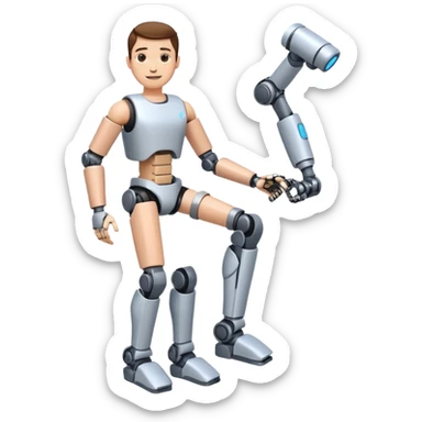 Ich fühle mich fröhlich, weil ich taglich positive Lust habe. Außerdem habe ich gestren Unfall gemacht. Uhhh aber … ich bin stark 💪🏼🦿🦾 sticker