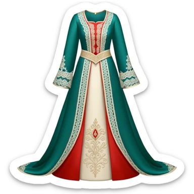 Robe mariage roi Mohammed VI sticker