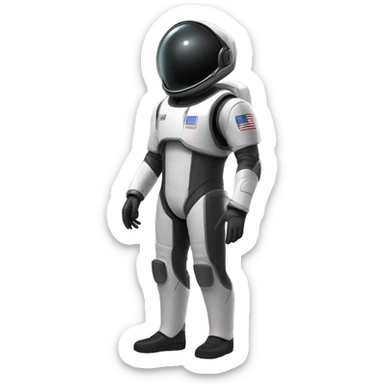 spy space suit sticker