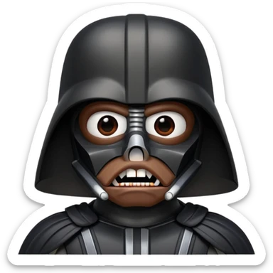 Darth vader Enojado sticker