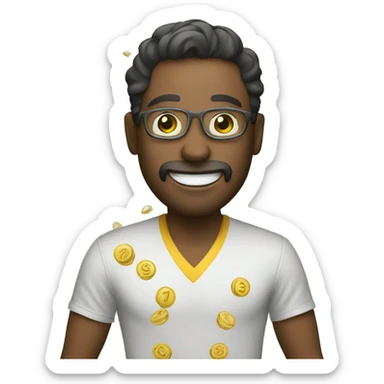 Lottery winner sticker