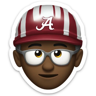 Alabama crimson tide sticker